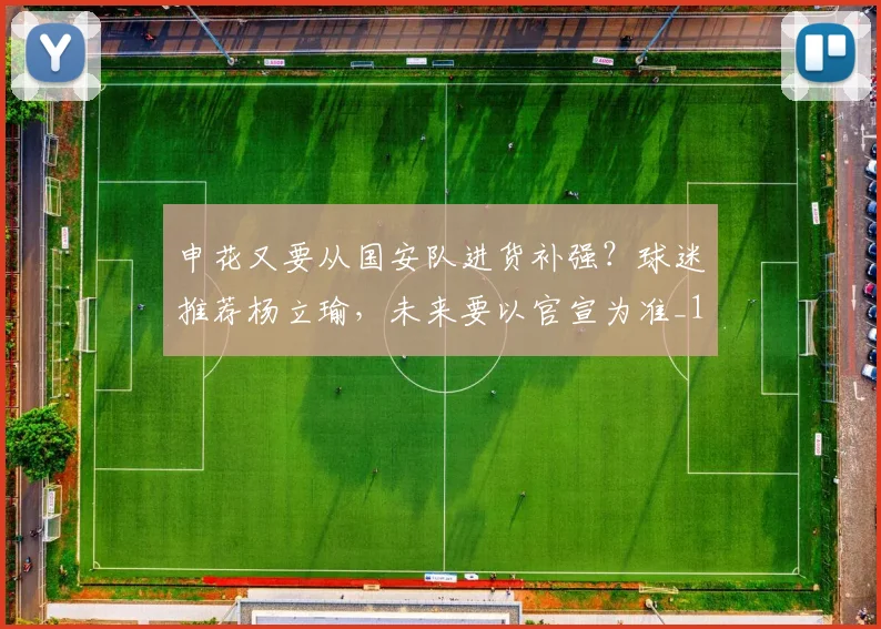 申花又要从国安队进货补强？球迷推荐杨立瑜，未来要以官宣为准_1